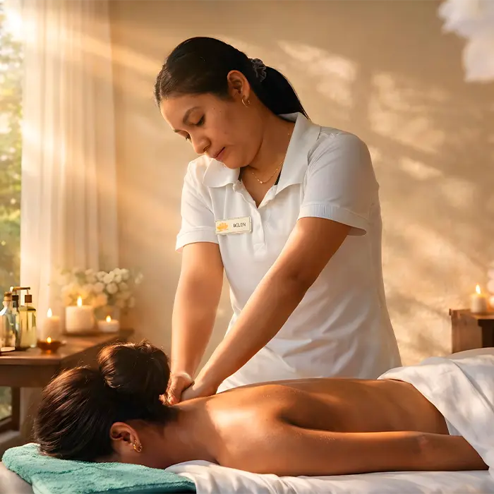 Masajes en las estacas