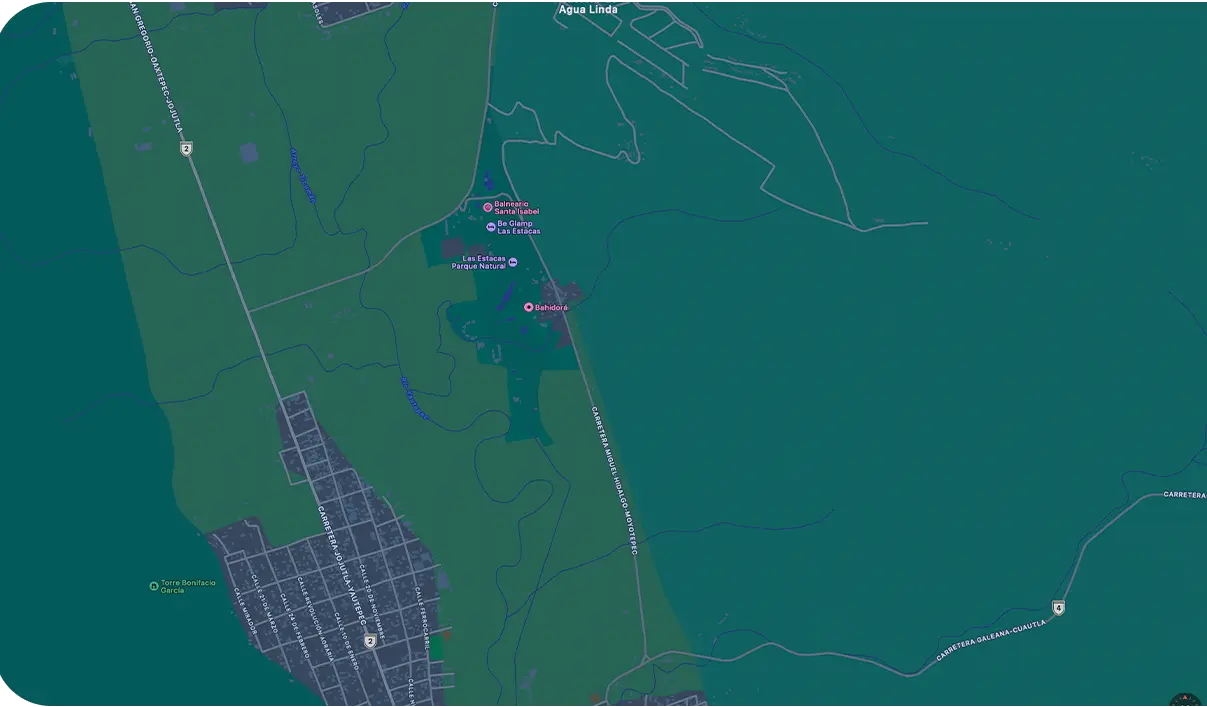 Imagen de mapa de las estacas