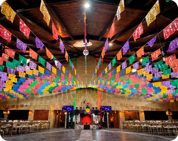 noche mexicana en las estacas