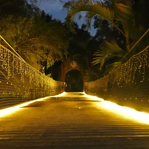puente-actividades-nocturnas Foto de puente de las actividades nocturnas en las estacas
